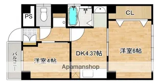 西上ビル【3階】の間取り