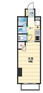 アーバングレース広島【402号室号室】の間取り