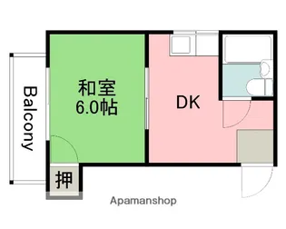 絹谷ビル【3階】の間取り
