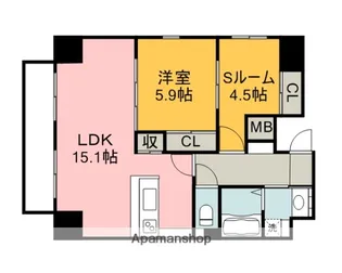 ララ・クスタ【8階】の間取り