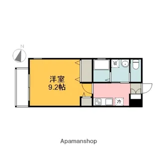 キャピタルビル【4階】の間取り