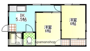 石田ビル【404号室】の間取り