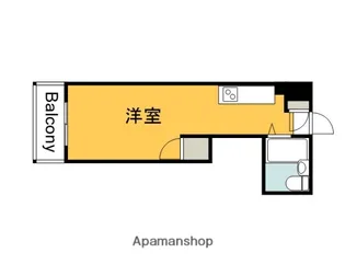 LS舟入本町【5階】の間取り