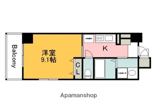 S-RESIDENCE宇品5丁目1【3階】の間取り