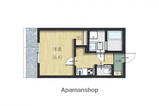 マルベリーフィールド伴東【3階】の間取り
