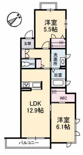広島県広島市安佐南区祇園7丁目【マンション】の間取り