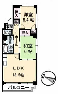 ショウリュウビル【3階】の間取り