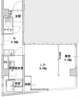 M TERRACE住吉【3階】の間取り