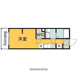 エタニティ八幡【3階】の間取り