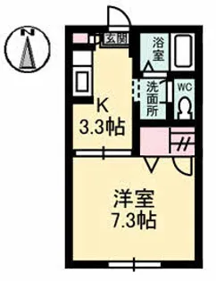 ジェネス21【1階】の間取り
