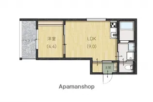 Lien翠【3階】の間取り