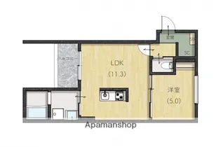 LIEN翠【3階】の間取り