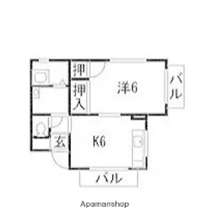 松広ビル【3階】の間取り