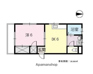 松広ビル【3階】の間取り