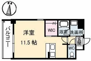 アーバン ドエル【0603号室】の間取り