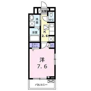 レイル ヤード 中山 Ⅰ【1階】の間取り