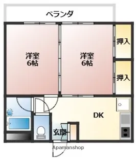 東森ビル(旧 岩久保ビル)【3階】の間取り