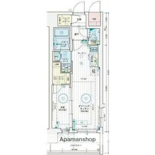 EC広島国泰寺(エステムコート広島国泰寺)【2階】の間取り