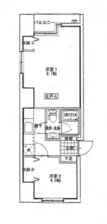 広島県広島市南区宇品海岸1丁目【マンション】の間取り