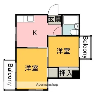 山根ビル【3階】の間取り