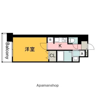 S−RESIDENCE国泰寺町一丁目【15階】の間取り