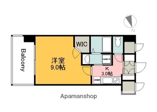 エイトバレー横川リバーフロント【12階】の間取り