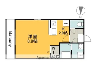 K’S PALACE牛田【2階】の間取り