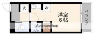 L’SHOUSE東荒神【2階】の間取り