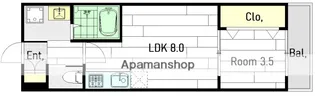 M TERRACE牛田新町【1階】の間取り