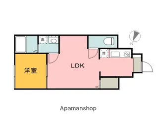 PABLO戸坂 A棟【1階】の間取り
