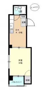 岡本ビル【201号室】の間取り
