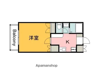ピア サテライト【2階】の間取り