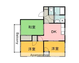 メゾニティ武田A棟【2階】の間取り
