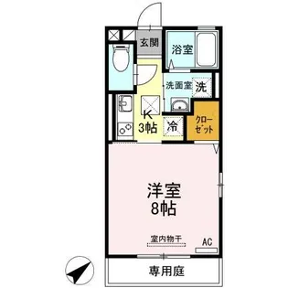 クラシコ高須【1階】の間取り