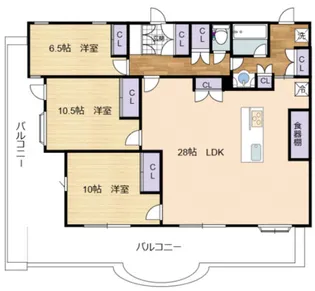 MARIONETTEXIV【11階】の間取り