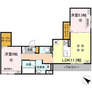 スリールコート【3階】の間取り