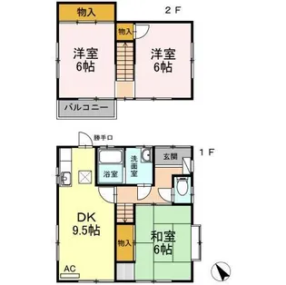 広島県広島市安佐南区川内6丁目【一戸建】の間取り