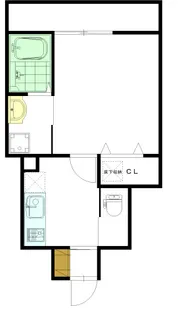 レユシール温品【103号室号室】の間取り