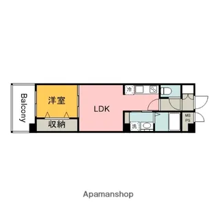 FLAX十日市【1階】の間取り