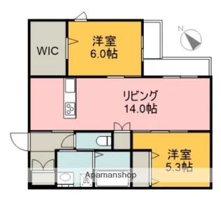 MAISON SUNAMO【3階】の間取り