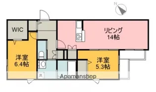 MAISON SUNAMO【3階】の間取り