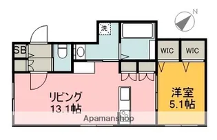 HEBEL MAISON古江新町【1階】の間取り