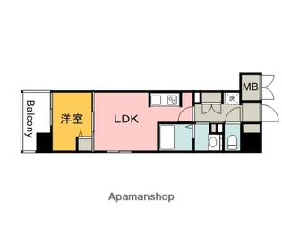 エスポワール1【4階】の間取り
