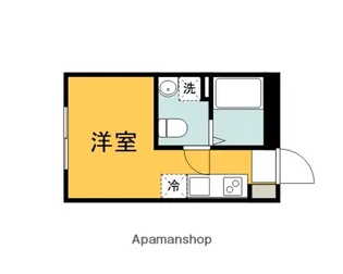 COLLINA向洋中町【1階】の間取り