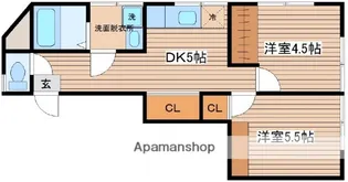 小中ビル【2階】の間取り