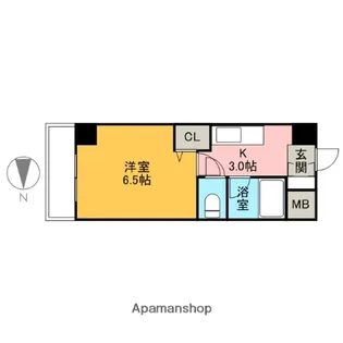 エスポワールムラタ【3階】の間取り