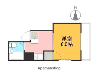 清和榎町【3階】の間取り