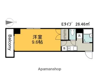 メゾン十日市【9階】の間取り