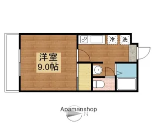 ラポールⅡ【304号室】の間取り