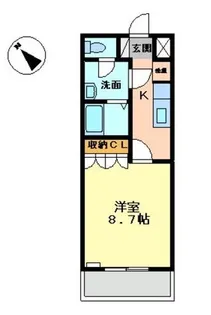 KOKOMO【2階】の間取り